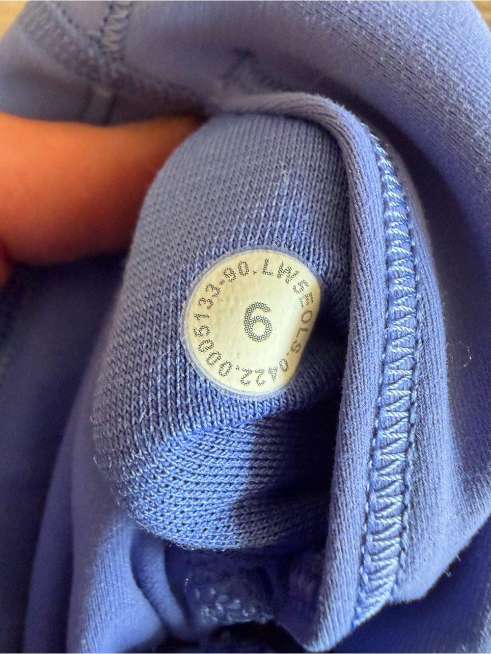 Lululemon Wunder Train High-Rise Tight 28" Wild Indigo size 6 - Picture 8 of 8